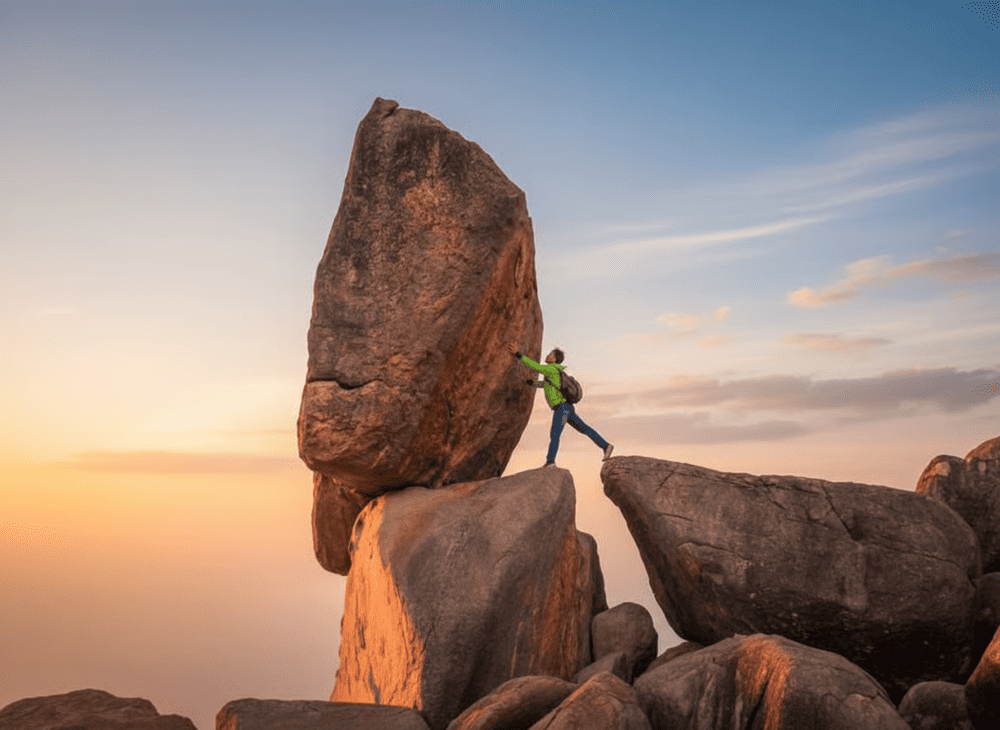 Ngắm cảnh biển từ trên cao.